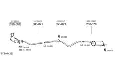 Výfukový systém BOSAL SYS01426