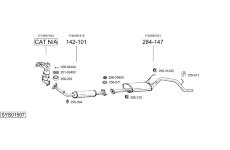Výfukový systém BOSAL SYS01507