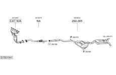 Výfukový systém BOSAL SYS01541