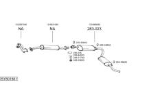 Výfukový systém BOSAL SYS01581