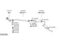 Výfukový systém BOSAL SYS01584