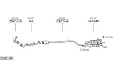 Výfukový systém BOSAL SYS01679