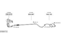 Výfukový systém BOSAL SYS01712