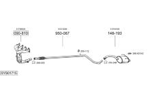 Výfukový systém BOSAL SYS01715