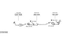 Výfukový systém BOSAL SYS01858
