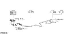 Výfukový systém BOSAL SYS02012
