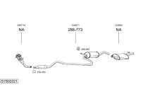 Výfukový systém BOSAL SYS02021