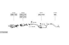 Výfukový systém BOSAL SYS02066