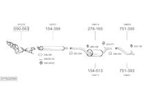 Výfukový systém BOSAL SYS02069