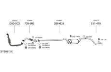 Výfukový systém BOSAL SYS02121