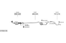 Výfukový systém BOSAL SYS02126