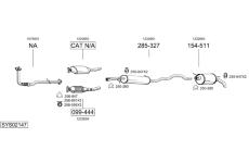 Výfukový systém BOSAL SYS02147