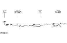 Výfukový systém BOSAL SYS02148