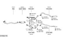 Výfukový systém BOSAL SYS02179