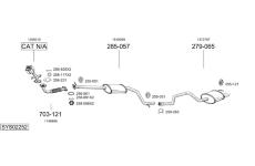 Výfukový systém BOSAL SYS02252