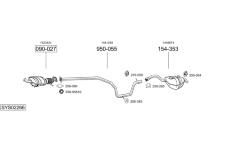 Výfukový systém BOSAL SYS02266
