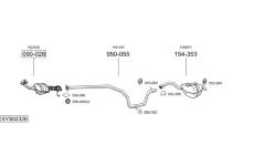 Výfukový systém BOSAL SYS02326