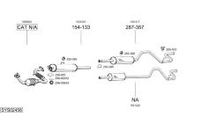 Výfukový systém BOSAL SYS02458