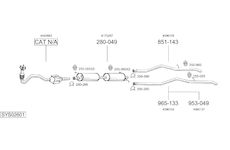 Výfukový systém BOSAL SYS02601