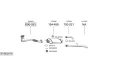 Výfukový systém BOSAL SYS02670