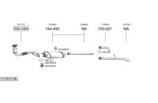 Výfukový systém BOSAL SYS02788