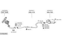Výfukový systém BOSAL SYS02903