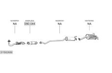 Výfukový systém BOSAL SYS02908