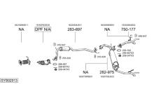 Výfukový systém BOSAL SYS02913