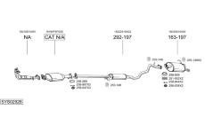 Výfukový systém BOSAL SYS02928