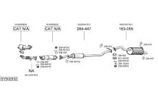 Výfukový systém BOSAL SYS02932