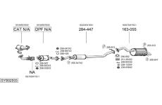 Výfukový systém BOSAL SYS02933