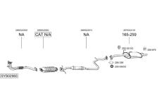 Výfukový systém BOSAL SYS02983