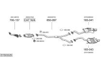 Výfukový systém BOSAL SYS03029