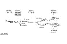 Výfukový systém BOSAL SYS03030