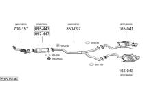 Výfukový systém BOSAL SYS03036