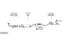 Výfukový systém BOSAL SYS03046