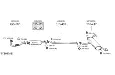 Výfukový systém BOSAL SYS03048