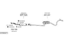 Výfukový systém BOSAL SYS03071