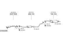 Výfukový systém BOSAL SYS03089