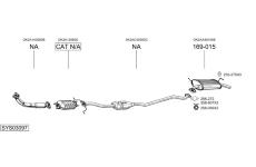 Výfukový systém BOSAL SYS03097