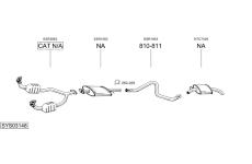 Výfukový systém BOSAL SYS03148