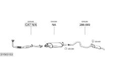 Výfukový systém BOSAL SYS03153