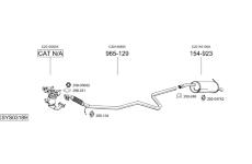 Výfukový systém BOSAL SYS03189