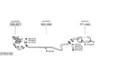 Výfukový systém BOSAL SYS03192