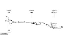 Výfukový systém BOSAL SYS03375