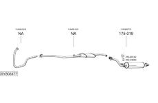 Výfukový systém BOSAL SYS03377