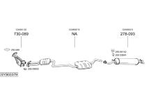 Výfukový systém BOSAL SYS03379