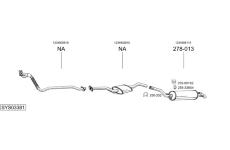 Výfukový systém BOSAL SYS03381