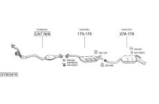 Výfukový systém BOSAL SYS03416