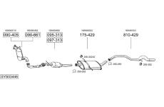 Výfukový systém BOSAL SYS03446